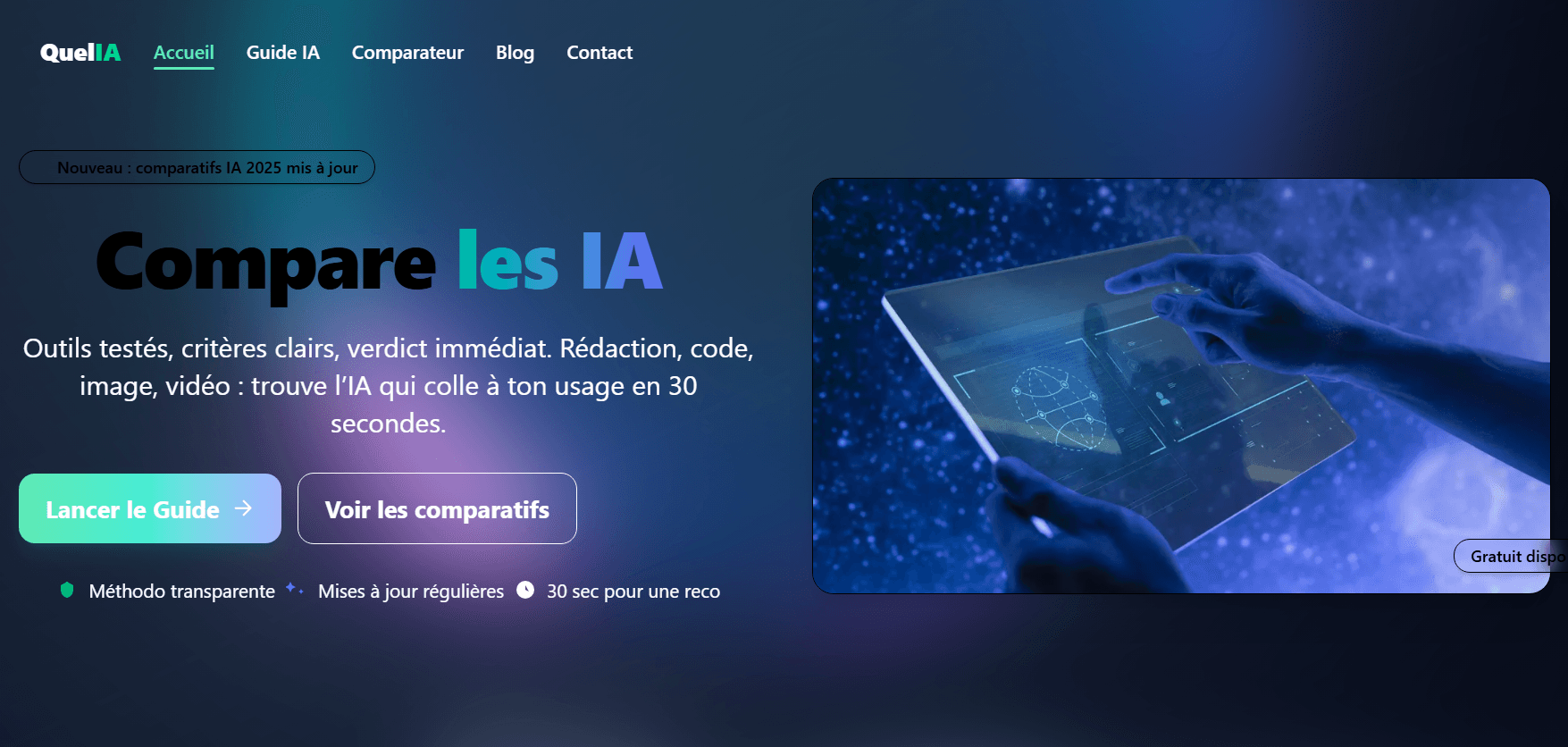 Image du projet Comparatif IA