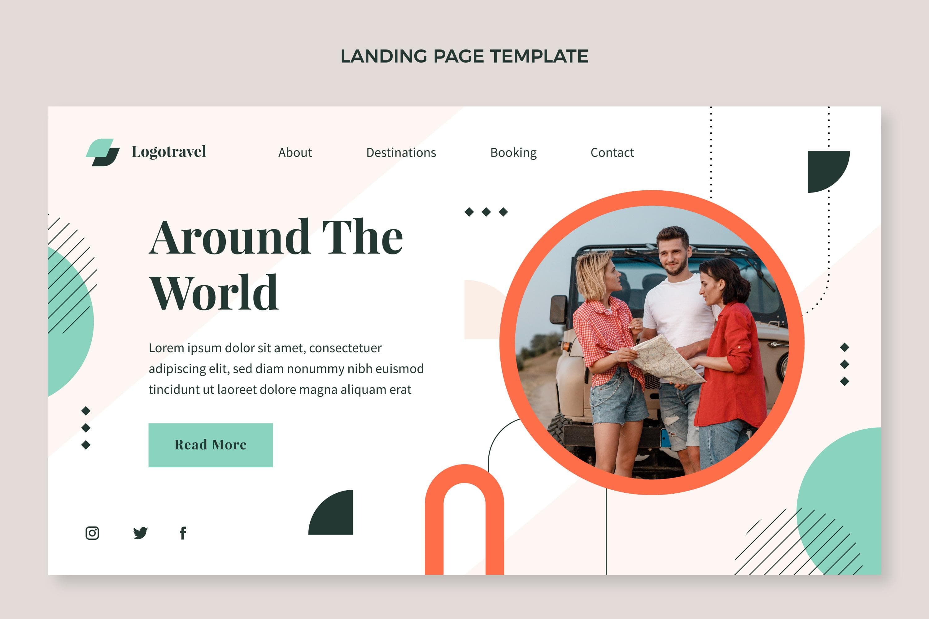 Landing page