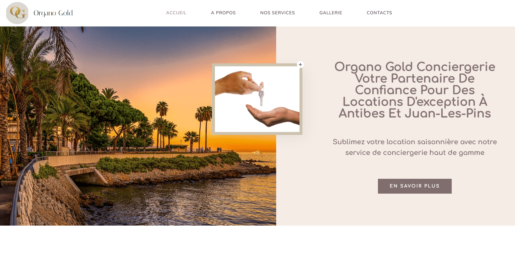 Image du projet Site conciergerie