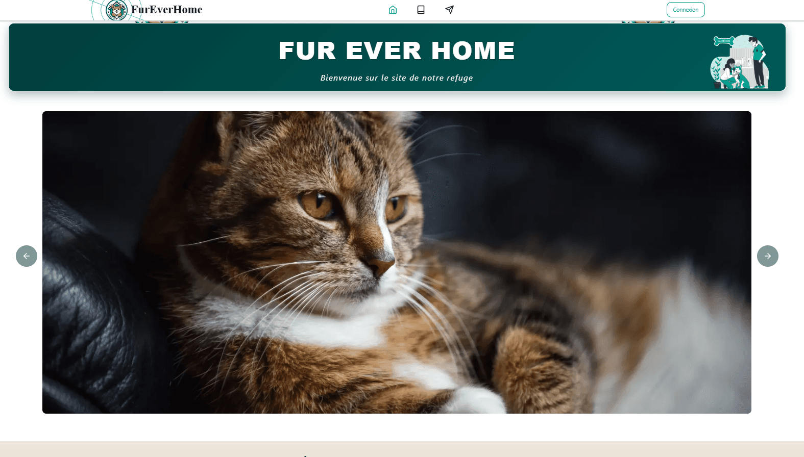 Image du projet Site de refuge animalier